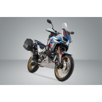Valises latérales SW-MOTECH DUSC gauche L 41 Litres - droite M 33 Litres avec supports x2 HONDA CRF 1100 L 2019 - 2023 pour f.. 2