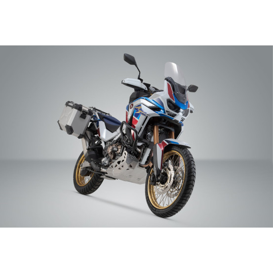 Valises latérales SW-MOTECH TRAX ADV 45 Litres gauche - 37 Litres droite avec support x2 HONDA CRF 1100 L Africa Twin 2019-20..