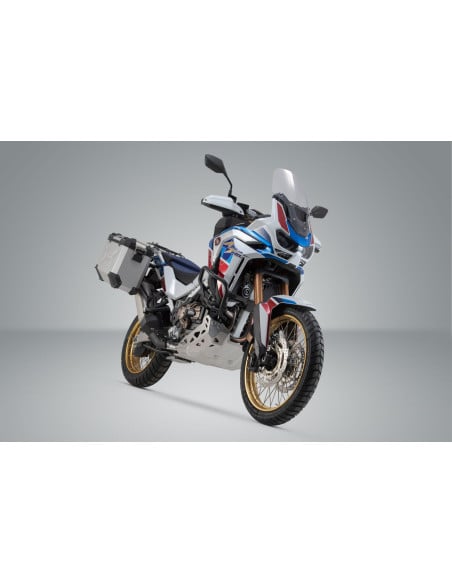 Valises latérales SW-MOTECH TRAX ADV 45 Litres gauche - 37 Litres droite avec support x2 HONDA CRF 1100 L Africa Twin 2019-20..