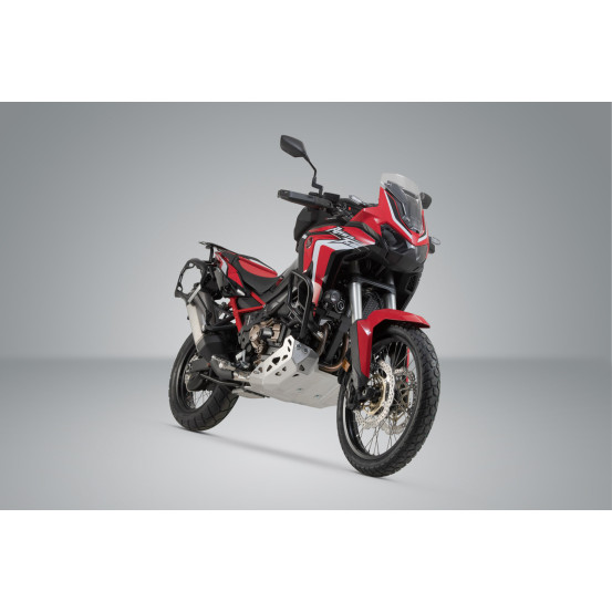 Valises latérales SW-MOTECH TRAX ADV 45 Litres gauche - 37 Litres droite avec support x2 HONDA CRF 1100 L Africa Twin 2019-20..