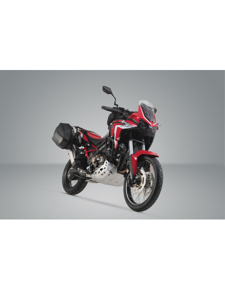 Valises latérales SW-MOTECH DUSC gauche L 41 Litres - droite M 33 Litres avec supports x2 HONDA CRF 1100 L 2019 - 2021