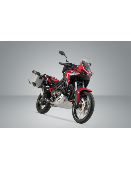 Valises latérales SW-MOTECH TRAX ADV 45 Litres gauche - 37 Litres droite avec support x2 HONDA CRF 1100L Africa Twin 2019-202..