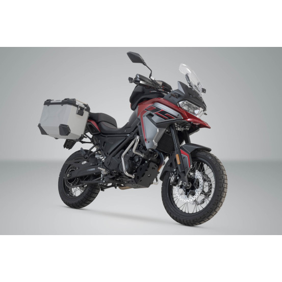 Valises latérales SW-MOTECH TRAX ADV 37 Litres gauche - 45 Litres droite avec support x2 VOGE 650 DS - X 2022-2024 - Noir