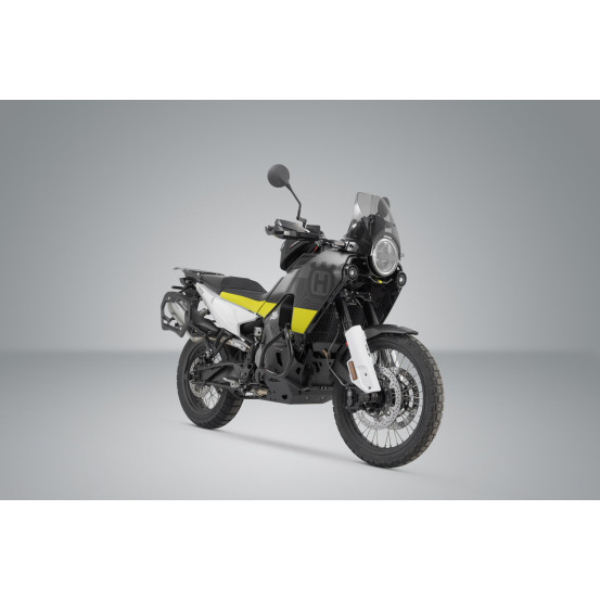 Valises latérales SW-MOTECH TRAX ADV 37 Litres gauche - 45 Litres droite avec support x2 VOGE 650 DS - X 2022-2024 - Gris