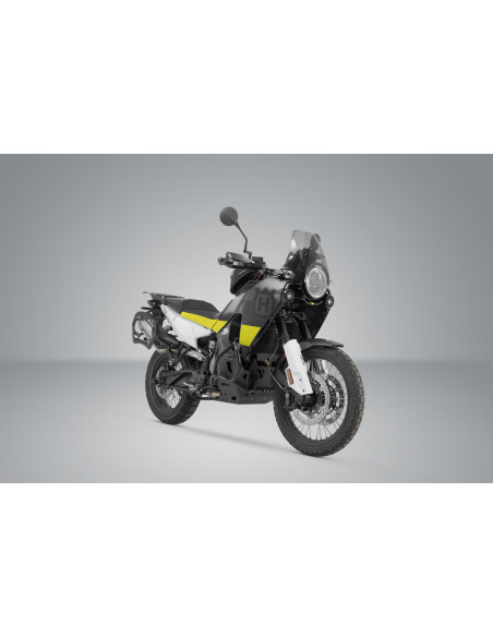 Valises latérales SW-MOTECH TRAX ADV 37 Litres gauche - 45 Litres droite avec support x2 VOGE 650 DS - X 2022-2024 - Gris