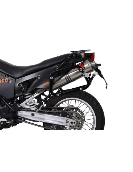 Valises latérales SW-MOTECH TRAX ADV 45 Litres avec support x2 KTM 950 Adventure 2003-2006 - 990 Adventure 2006-2011 Noir