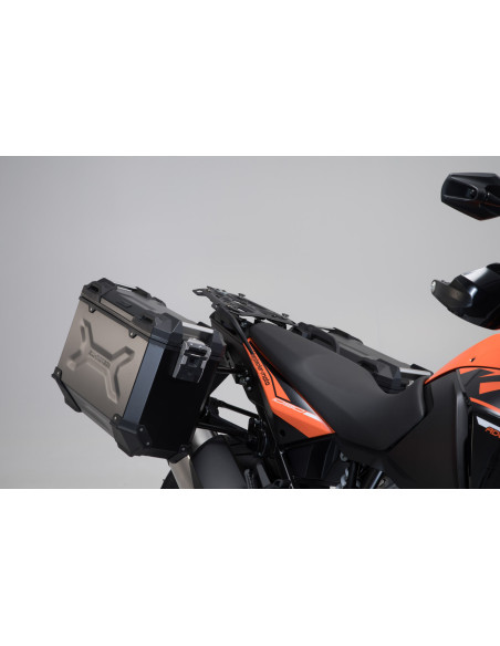 Valises latérales SW-MOTECH TRAX ADV 45 Litres gauche - 37 Litres droite avec support x2 KTM Adventure 1050 - 1090/R - 1190/R..