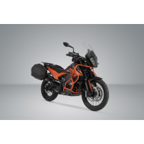 Valises latérales SW-MOTECH DUSC gauche L 41 Litres - droite M 33 Litres avec supports x2 KTM 790 - 890 Adventure 2022 - 2023 2