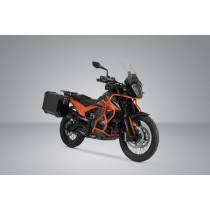 Valises latérales SW-MOTECH Aero ABS 25 Litres avec support x2 KTM Adventure 790 2022 - 890 2023 2