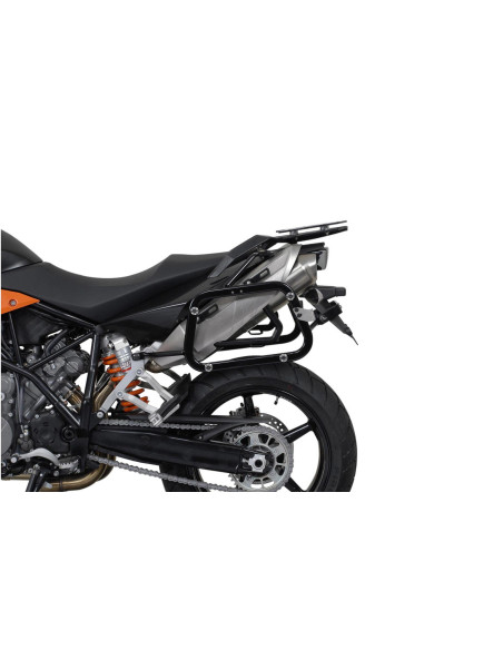 Valises latérales SW-MOTECH TRAX ADV 37 Litres avec support x2 KTM 950 Supermoto 2005-2007 - 990 SM 2007 - SM R 2007-2013 - S..