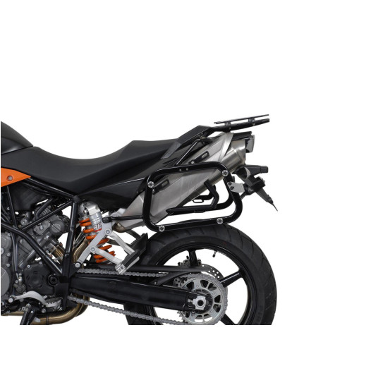Valises latérales SW-MOTECH TRAX ADV 45 Litres avec support x2 KTM 950 Supermoto 2005-2007 - 990 SM 2007 - SM R 2007-2013 - S..
