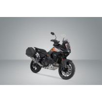 Valises latérales SW-MOTECH DUSC gauche L 41 Litres - droite M 33 Litres avec supports x2 KTM 1290 Super Adventure 2021 2