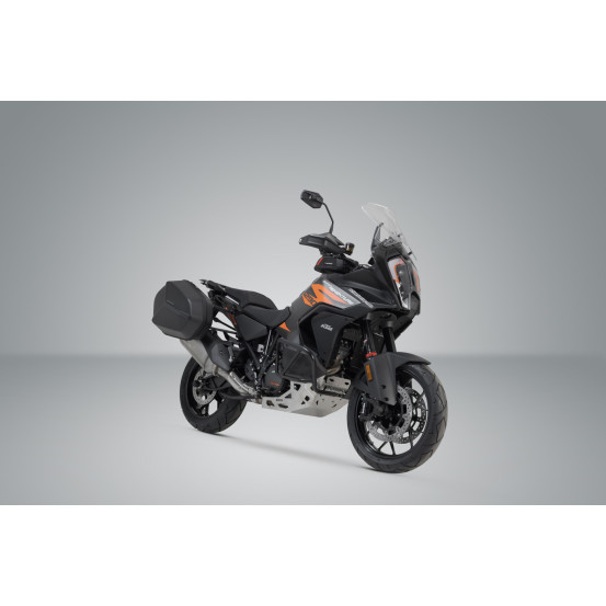 Valises latérales SW-MOTECH DUSC gauche L 41 Litres - droite M 33 Litres avec supports x2 KTM 1290 Super Adventure 2021