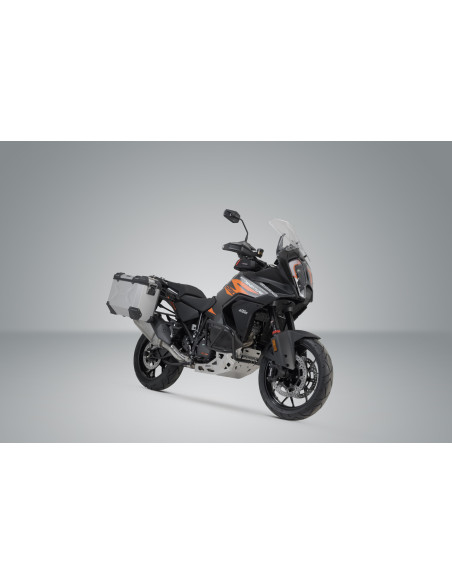 Valises latérales SW-MOTECH TRAX ADV 45 Litres gauche - 37 Litres droite avec support x2 KTM 1290 Super Adventure/R/S 2021 Noir