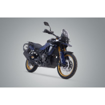 Valises latérales SW-MOTECH TRAX ADV 45 Litres gauche - 37 Litres droite avec support x2 SUZUKI DL 650 V-Strom 2011-2016 Gris 2