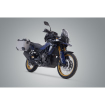 Valises latérales SW-MOTECH TRAX ADV 45 Litres gauche - 37 Litres droite avec support x2 SUZUKI V-Strom 800 DE 2022 - Noir 2