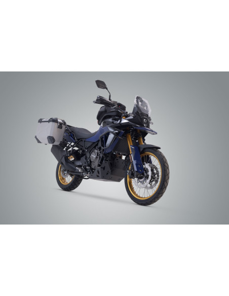 Valises latérales SW-MOTECH TRAX ADV 45 Litres gauche - 37 Litres droite avec support x2 SUZUKI V-Strom 800 DE 2022 - Noir