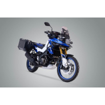 Valises latérales SW-MOTECH DUSC gauche L 41 Litres - droite M 33 Litres avec supports x2 SUZUKI V-Strom 1050 DE 2022 2