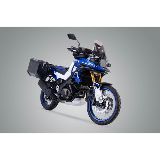 Valises latérales SW-MOTECH DUSC gauche L 41 Litres - droite M 33 Litres avec supports x2 SUZUKI V-Strom 1050 DE 2022