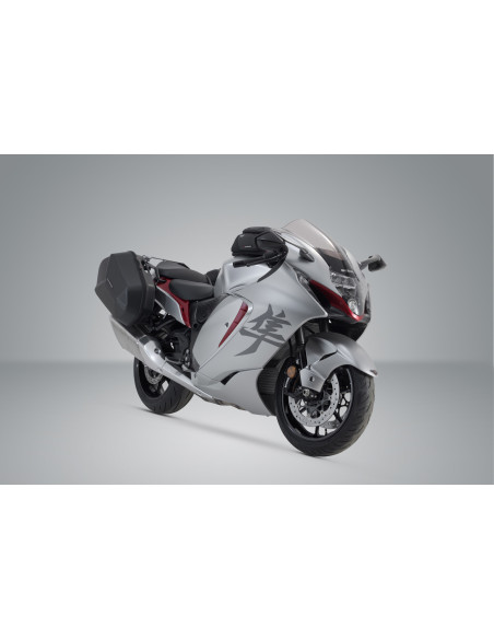 Valises latérales SW-MOTECH TRAX ADV 45 Litres gauche - 37 Litres droite avec support x2 SUZUKI V-Strom 1050DE 2022