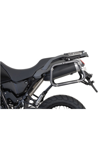 Valises latérales SW-MOTECH TRAX ADV 37 Litres avec support x2 YAMAHA XT 660 Z Ténéré 2007-2016 Noir