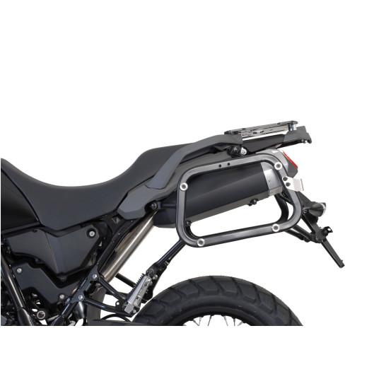 Valises latérales SW-MOTECH TRAX ADV 45 Litres avec support x2 YAMAHA XT 660 Z Ténéré 2007-2016 Noir