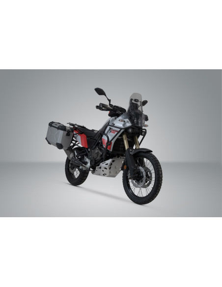 Valises latérales SW-MOTECH TRAX ADV avec support x2 YAMAHA Ténéré 700 2019-2020 - World Raid 2022 Noir