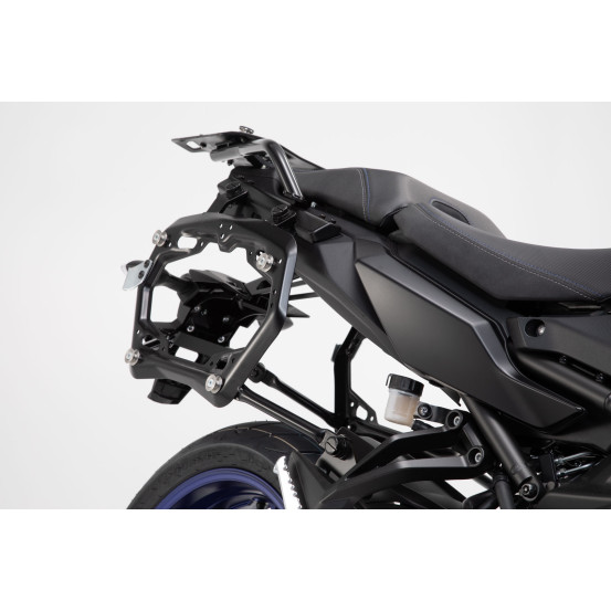 Valises latérales SW-MOTECH TRAX ADV avec support x2 YAMAHA Ténéré 700 2019-2020 - World Raid 2022 Gris