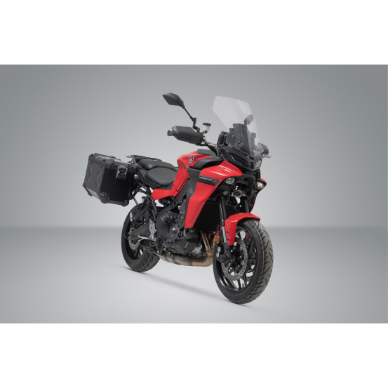 Valises latérales SW-MOTECH TRAX ADV 37 Litres avec support x2 YAMAHA Tracer 9 2020 Noir
