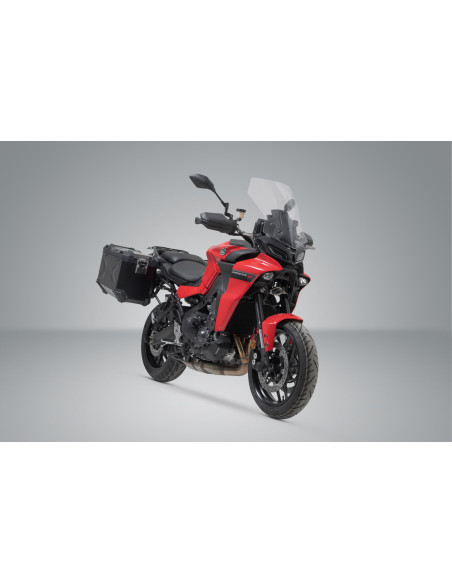 Valises latérales SW-MOTECH TRAX ADV 37 Litres avec support x2 YAMAHA Tracer 9 2020 Noir