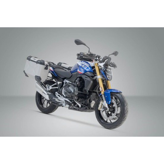 Valises latérales SW-MOTECH TRAX ADV 37 Litres avec support x2 BMW R 1200 R/RS 2014-2018 - R 1250 R/RS 2018 Noir
