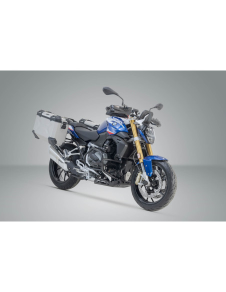 Valises latérales SW-MOTECH TRAX ADV 37 Litres avec support x2 BMW R 1200 R/RS 2014-2018 - R 1250 R/RS 2018 Noir