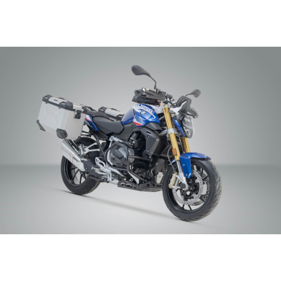 Valises latérales SW-MOTECH TRAX ADV 45 Litres avec support x2 BMW R 1200 R/RS 2014-2018 - R 1250 R/RS 2018 Noir