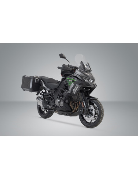Valises latérales SW-MOTECH TRAX ADV 37 Litres avec support x2 KAWASAKI Versys 1000/GT/S 2018 Noir