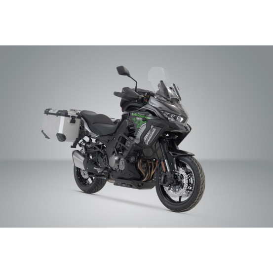 Valises latérales SW-MOTECH TRAX ADV 45 Litres avec support x2 KAWASAKI Versys 1000/GT/S 2018 Noir