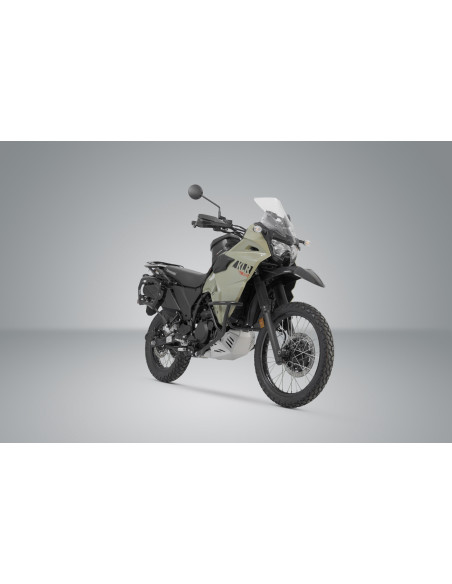 Valises latérales SW-MOTECH TRAX ADV 45 Litres avec support x2 KAWASAKI Versys 1000/GT/S 2018 Gris