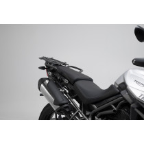 Valises latérales SW-MOTECH TRAX ADV 45 Litres gauche - 37 Litres droite avec support x2 TRIUMPH Tiger 1050 2006-2012 Gris 2