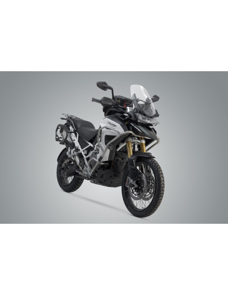 Valises latérales SW-MOTECH DUSC gauche L 41 Litres - droite M 33 Litres avec supports x2 TRIUMPH 1200 GT - Rally Pro - GT Pr..