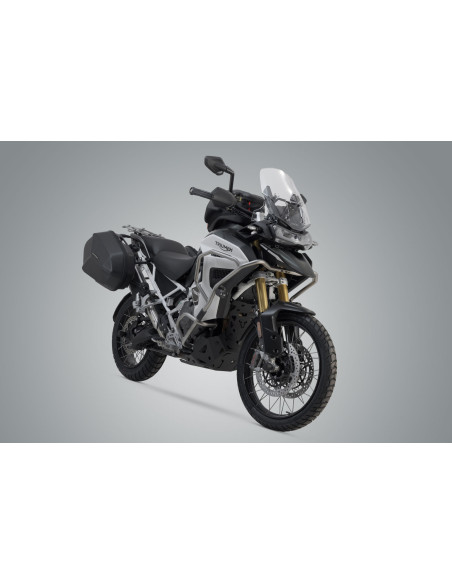 Valises latérales SW-MOTECH Aero ABS 25 Litres avec support x2 TRIUMPH 1200 GT - Rally Pro - GT Pro 2022