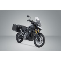 Valises latérales SW-MOTECH TRAX ADV 45 Litres gauche - 37 Litres droite avec support x2 TRIUMPH Tiger 1200 2022 Gris 2