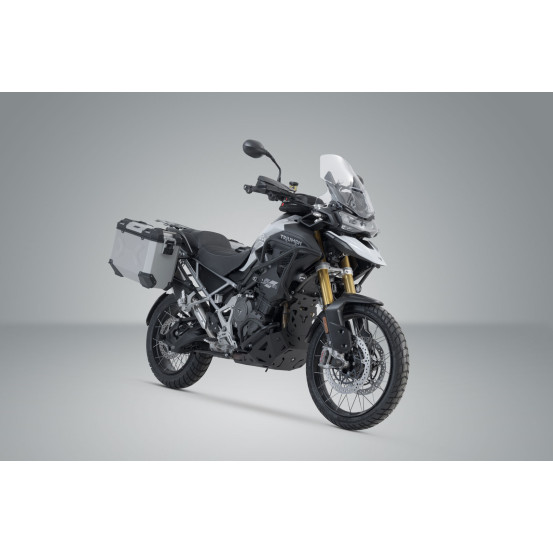 Valises latérales SW-MOTECH TRAX ADV 45 Litres gauche - 37 Litres droite avec support x2 TRIUMPH 1200 Tiger Rally Pro - GT - ..
