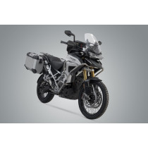 Valises latérales SW-MOTECH TRAX ADV 45 Litres gauche - 37 Litres droite avec support x2 TRIUMPH 1200 Tiger GT Explorer - Ral.. 2