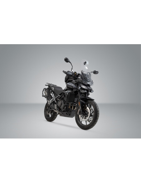 Valises latérales SW-MOTECH TRAX ADV 45 Litres gauche - 37 Litres droite avec support x2 TRIUMPH 1200 Tiger GT Explorer - Ral..