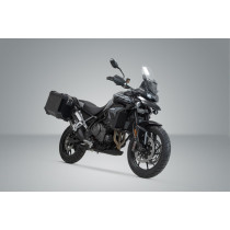 Valises latérales SW-MOTECH TRAX ADV 45 Litres gauche - 37 Litres droite avec support x2 TRIUMPH 900 Tiger 2019 - Gris 2