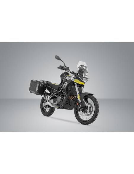 Valises latérales SW-MOTECH DUSC gauche L 41 Litres - droite M 33 Litres avec supports x2 Aprilia 660 Tuareg 2021