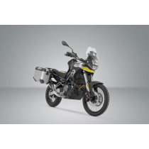 Valises latérales SW-MOTECH TRAX ADV 45 Litres gauche - 37 Litres droite avec support x2 APRILIA Tuareg 660 2021 Noir 2