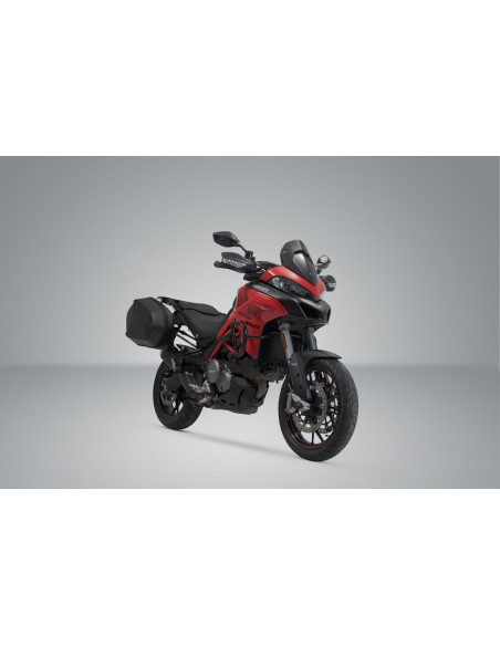 Valises latérales SW-MOTECH DUSC L 41 Litres avec supports x2 DUCATI Multistrada V2 2021 - 950 2016 - 2018 - 1200 2015 - 2017..