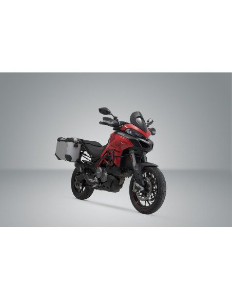 Valises latérales SW-MOTECH TRAX ADV 37 Litres avec support x2 DUCATI Multistrada 950 2016 - 2018 - S 2018 - 1200/S 2015-2017..