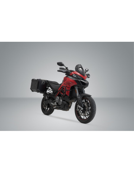 Valises latérales SW-MOTECH TRAX ADV 37 Litres avec support x2 DUCATI Multistrada 950 2016 - 2018 - S 2018 - 1200/S 2015-2017..