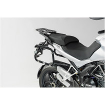Valises latérales SW-MOTECH TRAX ADV 45 Litres avec support x2 DUCATI Multistrada 1200/S 2010-2014 Noir 2
